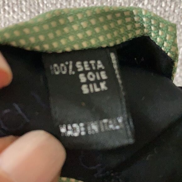 Vinci Uomo Handmade Silk Tie  - Picture 4 of 4